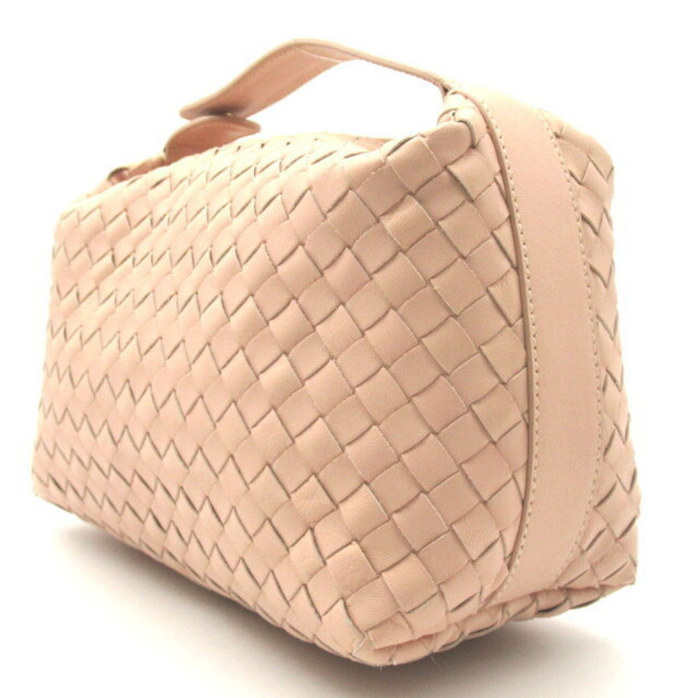 Bottega Veneta handbag leather pink beige - Picture 3 of 10